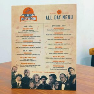 Menu Cards